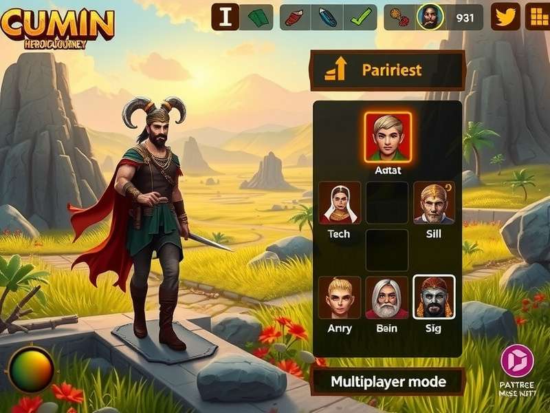 Cumin Heroic Journey multiplayer mode screenshot